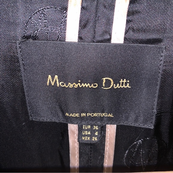 MASSIMO DUTTI black blazer - Picture 2 of 5